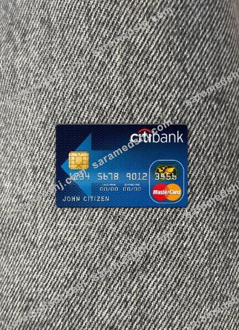Australia Citibank mastercard photolook front